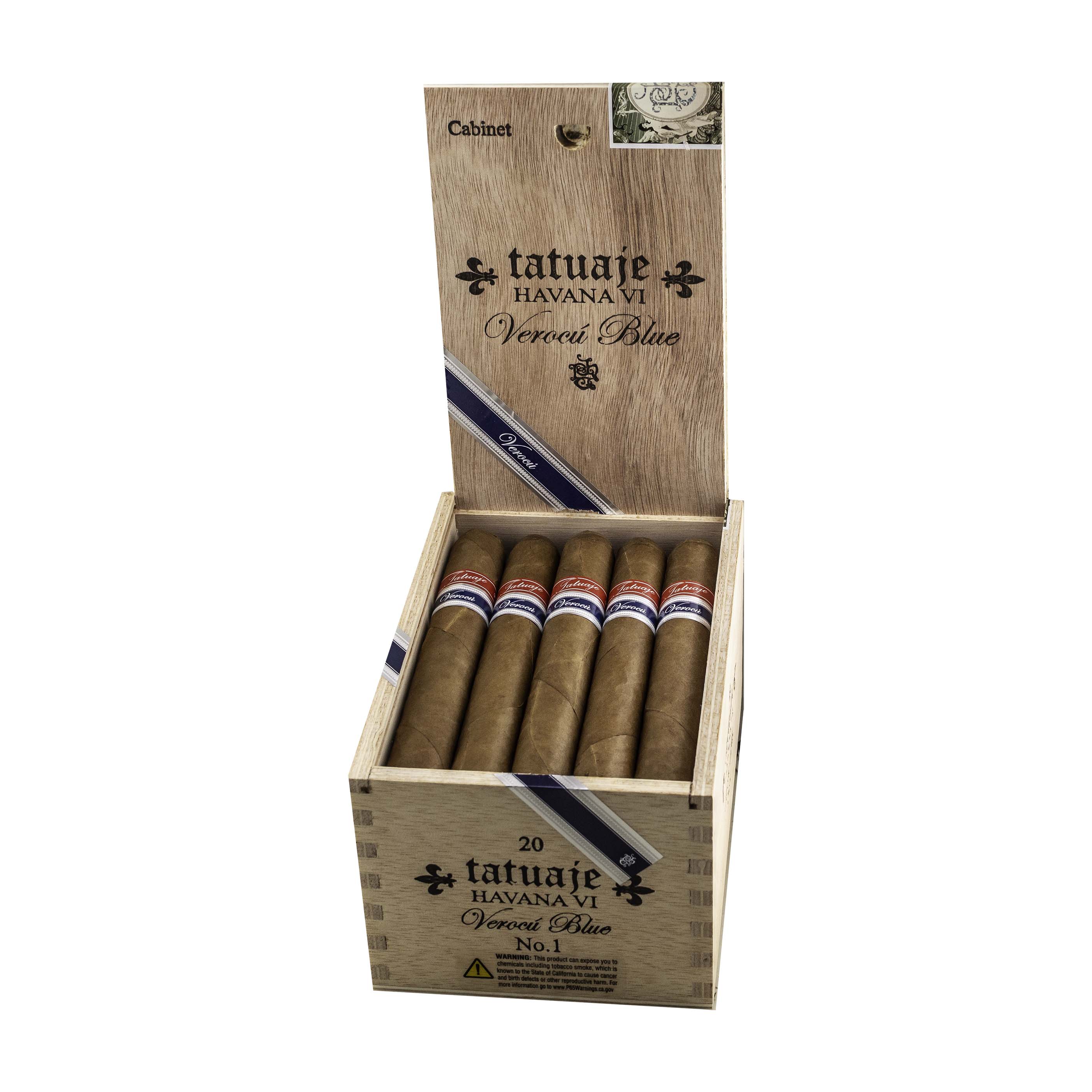 Verocu Blue No. 1 Cigar - Box